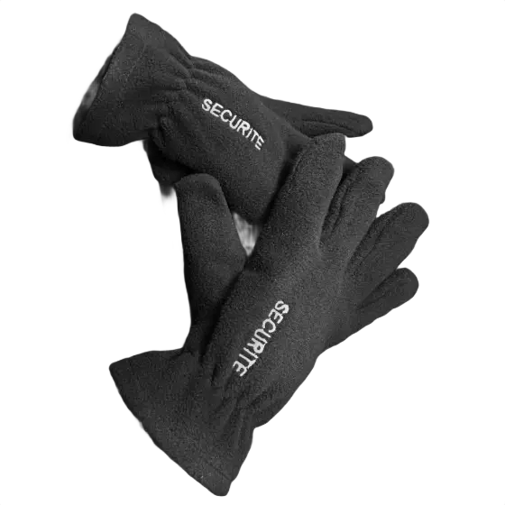 Gants polaire - Noir