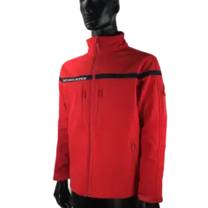 SOFTSHELL ROUGE SECURITE INCENDIE