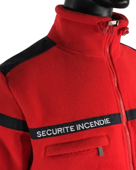 Blouson Polaire SECURITE INCENDIE – Image 2