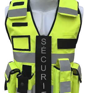 Gilet Urban Force Jaune - SÉCURITÉ PRIVÉE - ALTO RISK