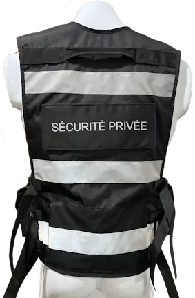 Gilet Urban Force Noir - SÉCURITÉ PRIVÉE - ALTO RISK – Image 2