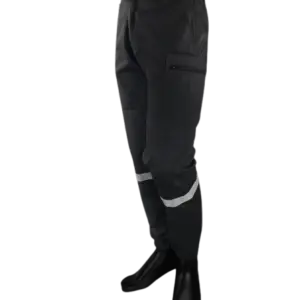 Pantalon SI - Noir - Poches Cuisse