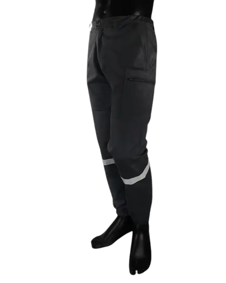 Pantalon SI - Noir - Poches Cuisse