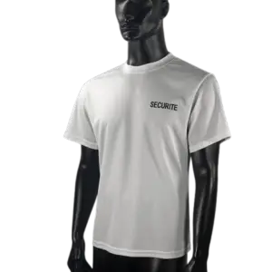 T-Shirt SECURITE - Blanc