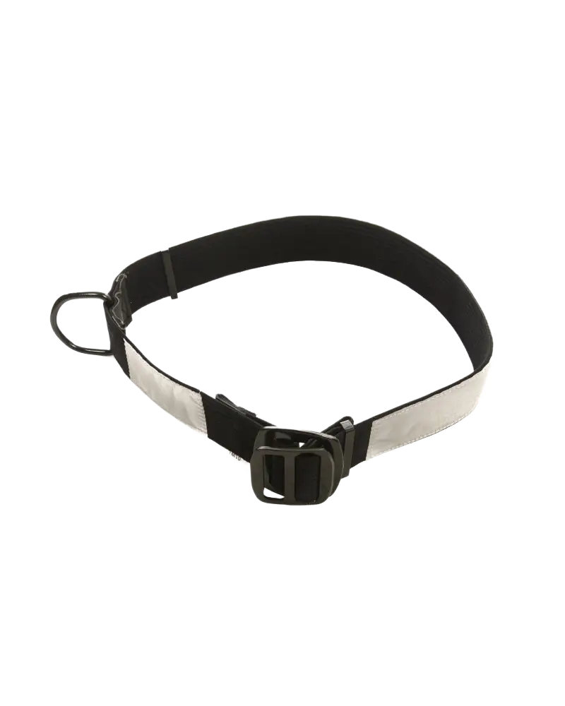 Ceinture de feu avec bande rétro-réfléchissante grise