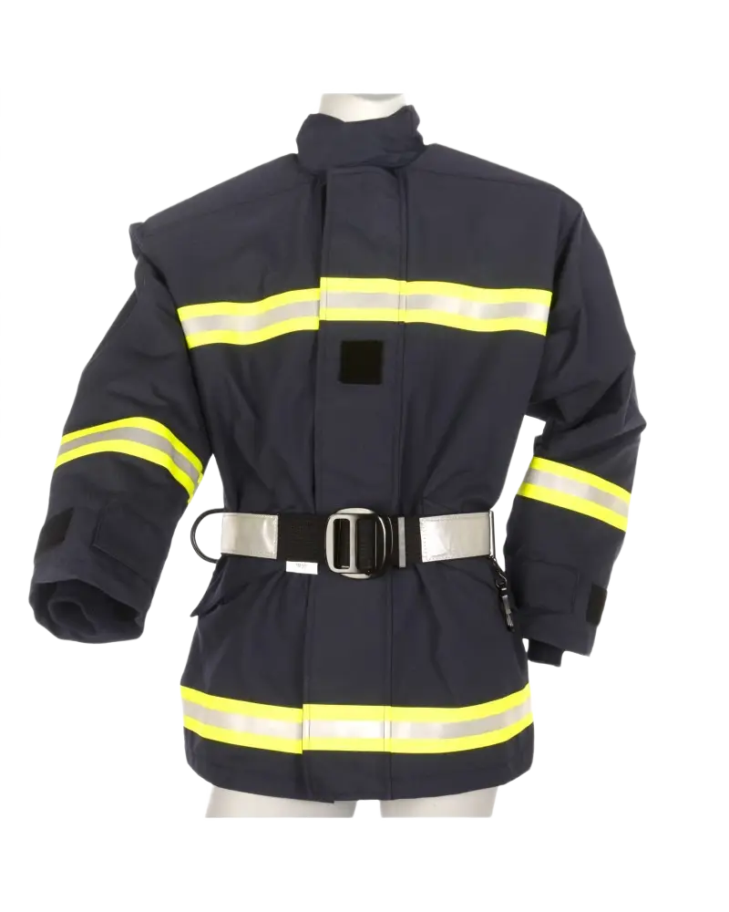 Ceinture de feu avec bande rétro-réfléchissante grise – Image 3