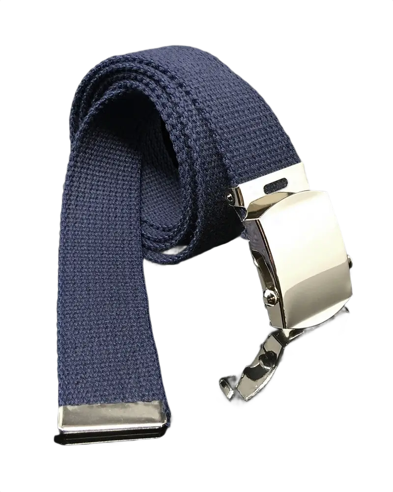Ceinture tresse marine