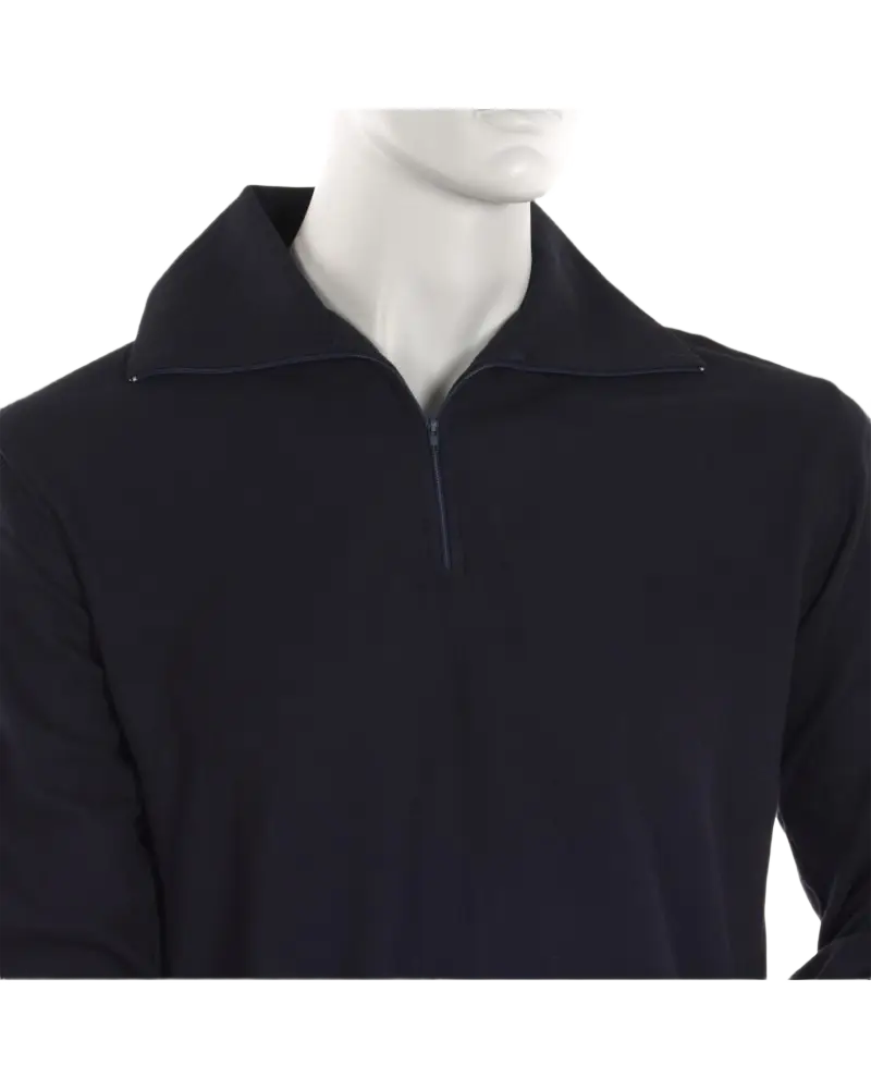 Chemise F1 - marine poignet bouton – Image 3