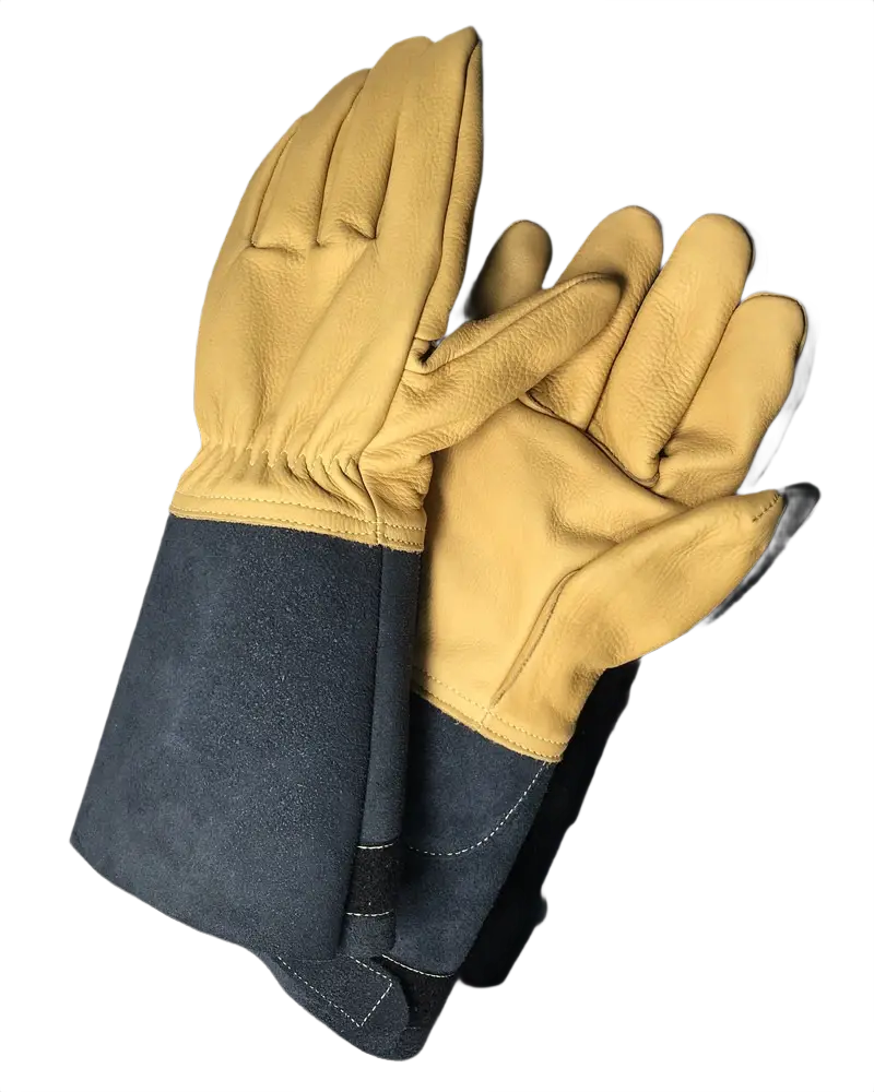 Gants cuir SP - avec crispin