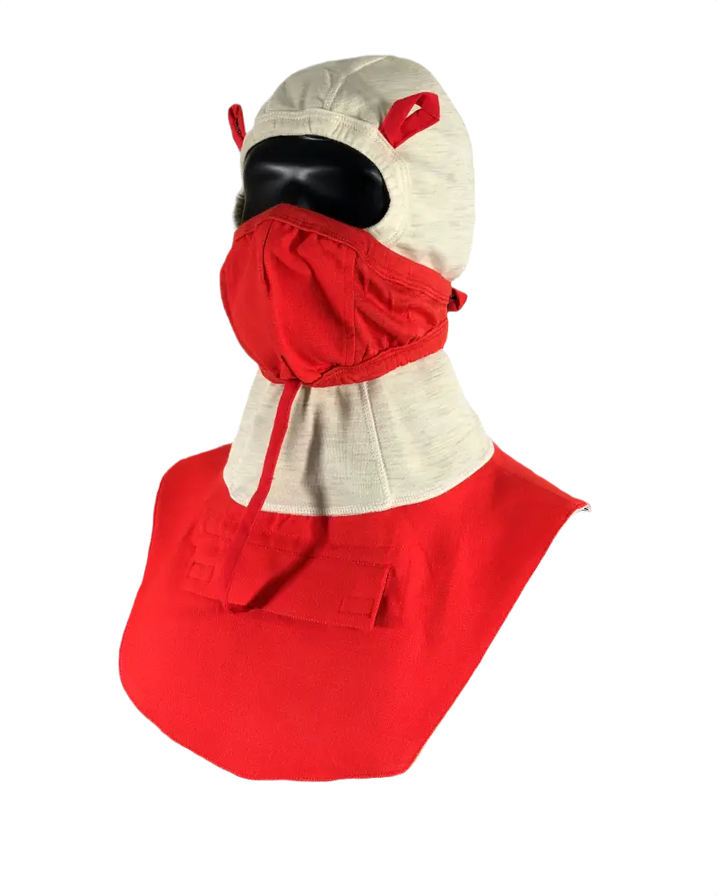 REF01- Cagoule filtrante avec masque